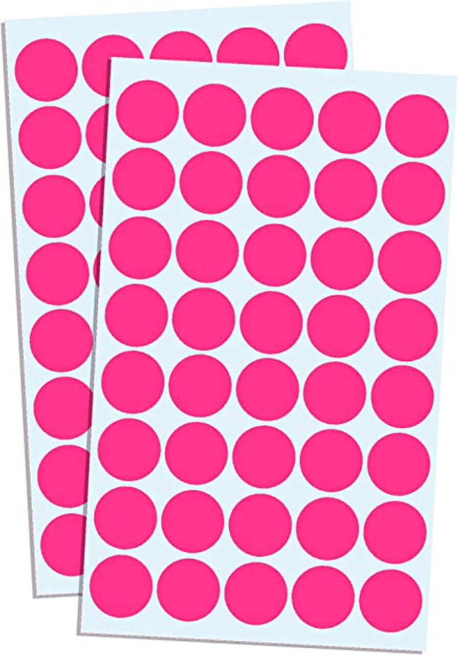 Black Dot Stickers 1/4" (6mm) – 4928/Pk 32 Sheets | Labels, Charts, Crafts & Classroom Organization